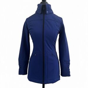 Anatomie Navy Fleece-Lined Travel
Jacket Size XS Discontinued Style EUC!